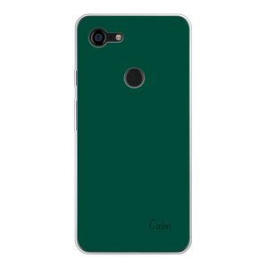 Calm Phone Case For Google Pixel 3 XL Soft case - Transparent