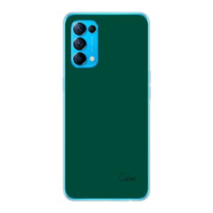 Calm Phone Case For Oppo Reno5 5G Soft case - Transparent