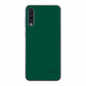 Samsung Galaxy A50 Soft case - Transparent With Calm Design