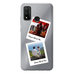 Double Polaroid Phone Case For Huawei P Smart (2020) Soft case - Transparent