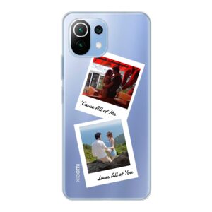 Soft case - Transparent For Xiaomi 11 Lite 5G NE With Double Polaroid Design