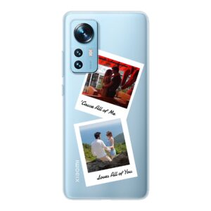 Soft case - Transparent For Xiaomi 12 With Double Polaroid Design