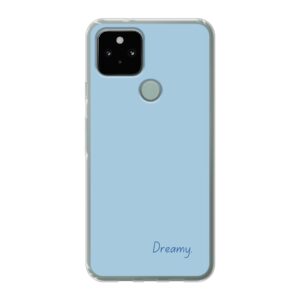 Google Pixel 5 Phone Case With Dreamy Image Using Soft case - Transparent