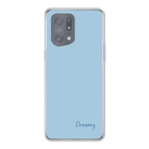 Dreamy Designed Soft case - Transparent Phone Case For Oppo Find X5 Pro