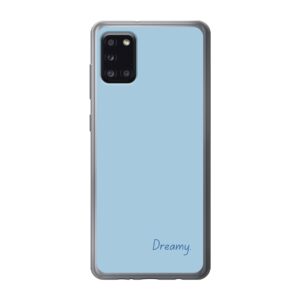 Samsung Galaxy A31 Soft case - Transparent With Dreamy Design