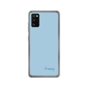 Phone Case With Dreamy Design Made For Samsung Galaxy A41 Soft case - Transparent