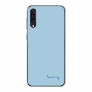 Dreamy Designed Soft case - Transparent Phone Case For Samsung Galaxy A50