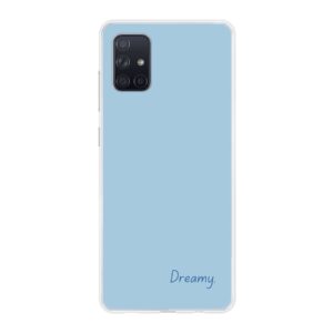 Samsung Galaxy A71 4G Soft case - Transparent With Dreamy Design