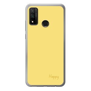 Huawei P Smart (2020) Soft case - Transparent With Happy Design