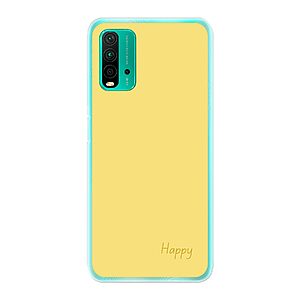 Xiaomi Redmi 9 Power Soft case - Transparent With Happy Design