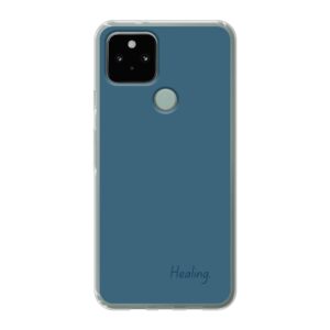 Google Pixel 5 Soft case - Transparent With Healing Design