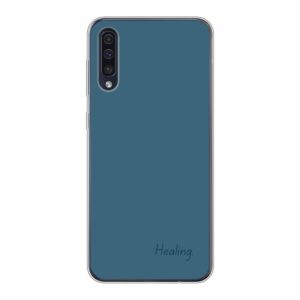 Soft case - Transparent For Samsung Galaxy A50 With Healing Design