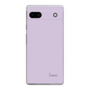 Google Pixel 6a Phone Case With Iconic Image Using Soft case - Transparent