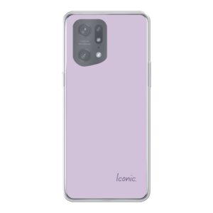 Oppo Find X5 Pro Phone Case With Iconic Image Using Soft case - Transparent