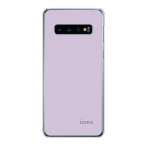 Soft case - Transparent For Samsung Galaxy S10 With Iconic Design