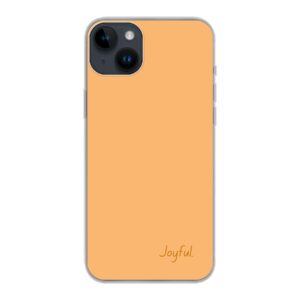 Joyful Designed Soft case - Transparent Phone Case For Apple iPhone 14 Plus