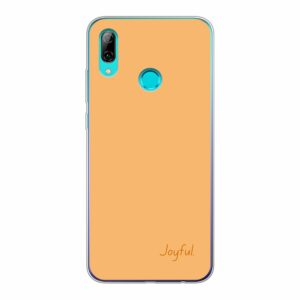 Huawei P Smart (2019) Phone Case With Joyful Image Using Soft case - Transparent