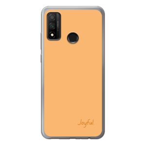 Huawei P Smart (2020) Phone Case With Joyful Image Using Soft case - Transparent