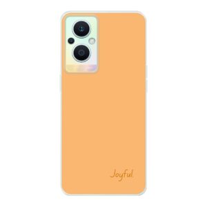 Phone Case With Joyful Design Made For Oppo Reno8 Lite Soft case - Transparent