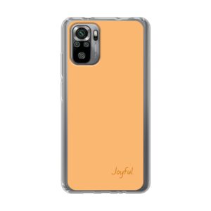 Soft case - Transparent For Xiaomi Redmi Note 10S With Joyful Design