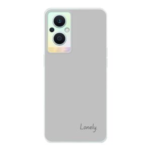 Soft case - Transparent For Oppo Reno8 Lite With Lonely Design