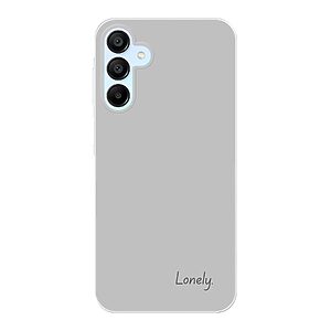 Phone Case With Lonely Design Made For Samsung Galaxy A15 Soft case - Transparent