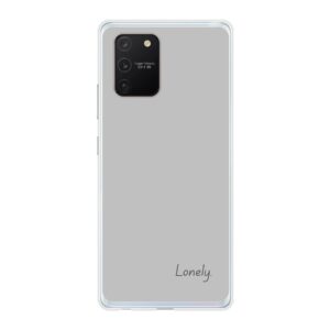 Lonely Designed Soft case - Transparent Phone Case For Samsung Galaxy S10 Lite