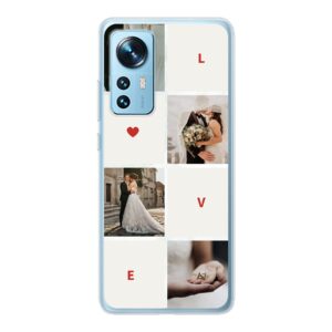 Love Collage Designed Soft case - Transparent Phone Case For Xiaomi 12