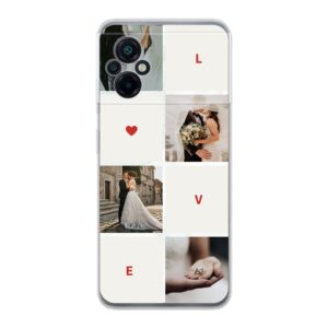 Soft case - Transparent For Xiaomi Poco M5 4G / 5G With Love Collage Design