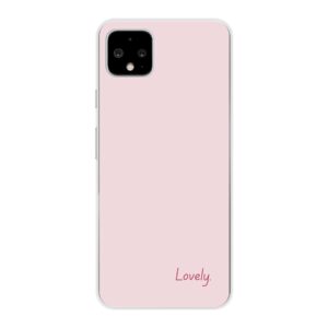 Google Pixel 4 XL Soft case - Transparent With Lovely Design