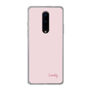 Lovely Designed Soft case - Transparent Phone Case For OnePlus 8 5G