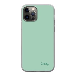 Lucky Phone Case For Apple iPhone 12 Soft case - Transparent