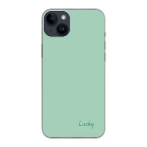 Lucky Phone Case For Apple iPhone 14 Plus Soft case - Transparent