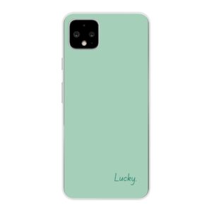 Phone Case With Lucky Design Made For Google Pixel 4 XL Soft case - Transparent