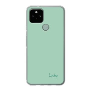 Lucky Phone Case For Google Pixel 5 Soft case - Transparent