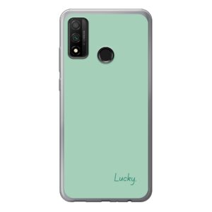 Phone Case With Lucky Design Made For Huawei P Smart (2020) Soft case - Transparent