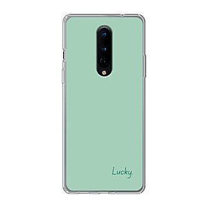 Soft case - Transparent For OnePlus 8 5G With Lucky Design