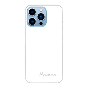 Apple iPhone 13 Pro Max Soft case - Transparent With Mysterious Design