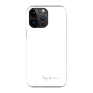 Mysterious Designed Soft case - Transparent Phone Case For Apple iPhone 14 Pro Max