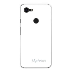 Google Pixel 3 XL Soft case - Transparent With Mysterious Design