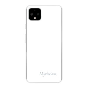 Phone Case With Mysterious Design Made For Google Pixel 4 XL Soft case - Transparent