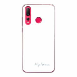 Phone Case With Mysterious Design Made For Huawei P30 Lite Soft case - Transparent