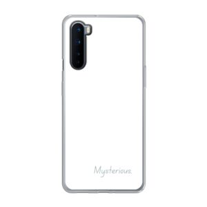 Phone Case With Mysterious Design Made For OnePlus Nord Soft case - Transparent