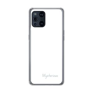 Mysterious Phone Case For Oppo Find X3 Soft case - Transparent