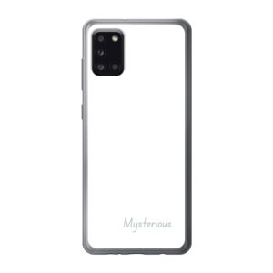 Soft case - Transparent For Samsung Galaxy A31 With Mysterious Design