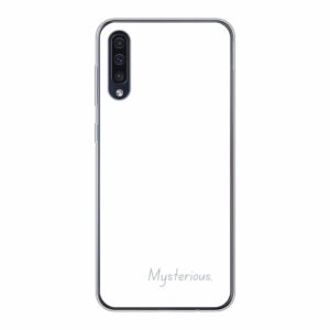 Mysterious Phone Case For Samsung Galaxy A50 Soft case - Transparent