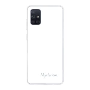 Soft case - Transparent For Samsung Galaxy A71 4G With Mysterious Design