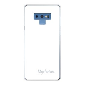 Phone Case With Mysterious Design Made For Samsung Galaxy Note 9 Soft case - Transparent