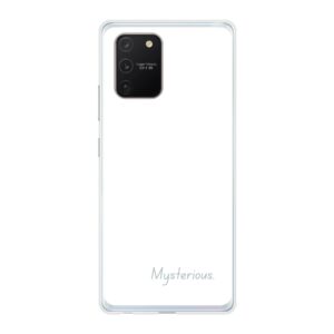 Phone Case With Mysterious Design Made For Samsung Galaxy S10 Lite Soft case - Transparent