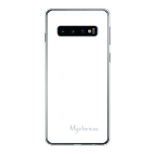 Soft case - Transparent For Samsung Galaxy S10 With Mysterious Design